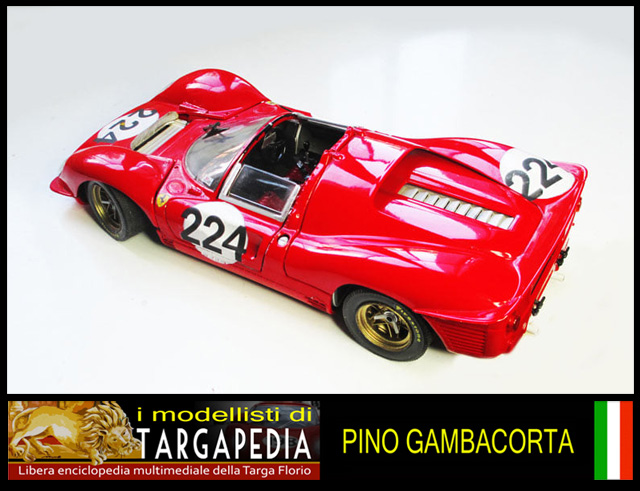 Targa Florio 1967 - Ferrari 330 P4 - Jouef 1.18 (5).jpg